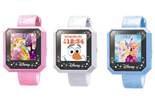 ディズニーキャラクターの腕時計型ウェアラブルトイ「マジカルウォッチ」をセガトイズが発売