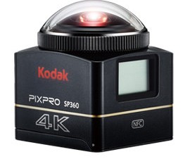 KODAK、4K対応360度アクションカメラ「PIXPRO SP360 4K」を発売