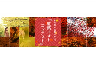 紅葉をテーマにした写真コンテストがキヤノンMJのサービス「withPhoto」で開始