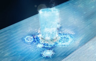 プロジェクションマッピングなどで氷の世界を表現したバー「FROZEN」が兵庫県に期間限定オープン