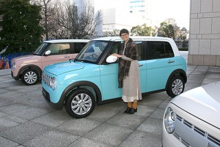 日本流行色協会による優れたカラーデザイン車両の顕彰で「アルト ラパン」がグランプリを獲得