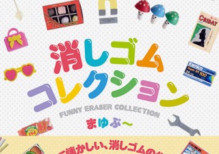 面白いデザインの消しゴムが大集合！3000点以上が掲載されたオールカラー書籍「消しゴムコレクション」