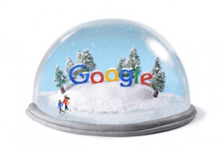 今日のGoogleロゴは冬至2015