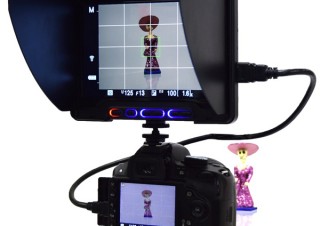 サンコー、バッテリー内蔵の7インチプレビューモニターを発売