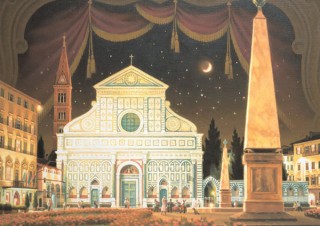 笹倉鉄平氏の絵画展「ストーリーを感じる『道』と『広場』〜画家のひと言を添えて〜」が兵庫県で開催