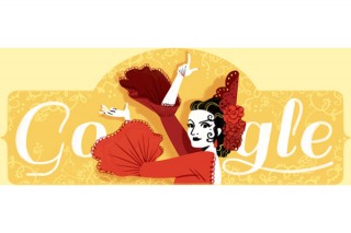 今日のGoogleロゴはロラ・フローレス生誕93周年