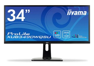 sRGBカバー率100％でアスペクト比21:9の34型ワイド液晶ディスプレイをiiyamaが発売