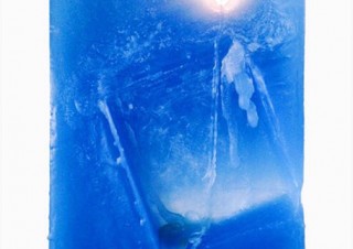 雪や氷をモチーフとしたキャンドルも創作する折笠恵子氏の個展「アスペクト」が札幌で開催