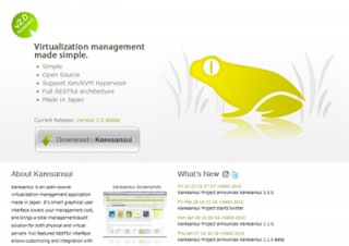 オープンソースのサーバ仮想化管理アプリ「Karesansui」の最新版公開