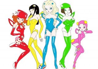 天野喜孝キャラから5人を選抜したカートゥーンバンド「CANDY5」がデビュー