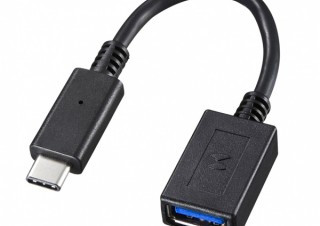 サンワ、USB AをType-CやUSBマイクロBに変換するアダプタ3種類を発売