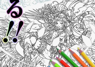 人気ゲームアプリ「パズドラ」が塗り絵ブックに！ゲーム実装予定のイラストコンテストも実施