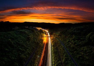 高速道路のある風景写真を題材としたNEXCO西日本の「第14回フォトコンテスト」が募集を開始