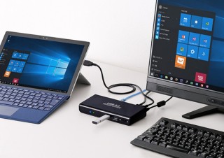 ケーブル1本で周辺機器を一括接続！サンワサプライのUSB3.0ドッキングステーション