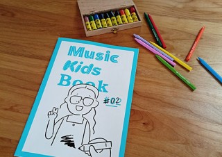 AR機能で色を塗った絵が飛び出して音が出る「Music Kids Book」の第2弾