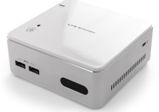 リンクス、ワイヤレス給電Qi対応の充電器を搭載した小型PC「LIVE STATION」を発売