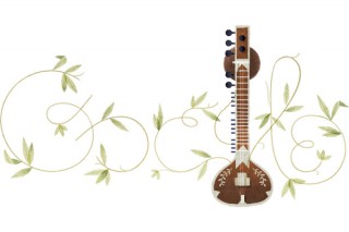 今日のGoogleロゴはラヴィ・シャンカル生誕96周年