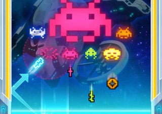 名作ゲームが夢の対決！「LINE アルカノイドVSインベーダー」がリリース
