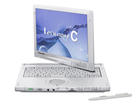 パナソニック、マルチタッチ機能を搭載したタブレットPC「Let's note C1シリーズ」