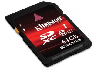 Kingston Digital、次世代SDカード「64GB SDXC UHS-1 Class 10メモリカード」発売