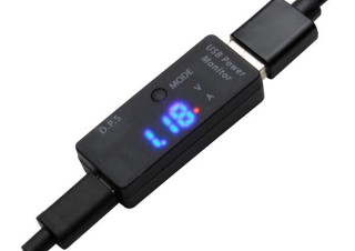 オウルテック、スマホの急速充電に対応するUSB電流チェッカー「OWL-UPC01-BK」を発売