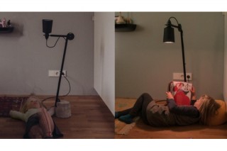 LEDライト型スマートプロジェクター「Beam」、専用スタンドとのセットが発売