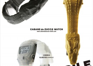 CABANE de ZUCCa WATCH20周年はリバイバル「ワニモデル」！ 限定各600本で販売