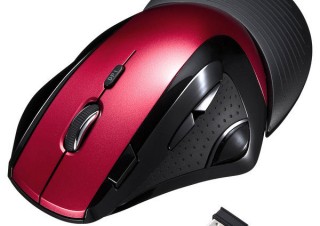 サンワ、着脱可能なリストパッドが付属するエルゴノミクスデザインのレーザーマウスを発売