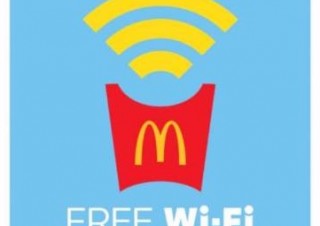 マクドナルド、約半数の店で無料で使える「FREE Wi-Fi」開始