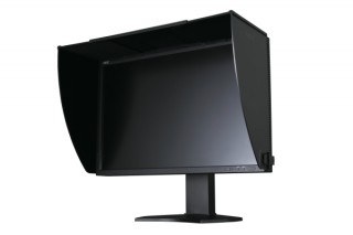 NECディスプレイ、プロ仕様の24.1型ディスプレイに遮光フードなどをセットしたプレミアムモデル