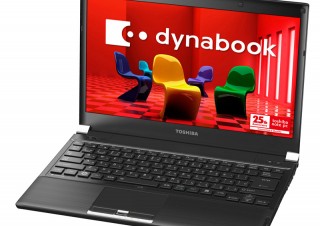 東芝、Office2010を搭載した重量1.25kgのモバイルノート「dynabook RX3」
