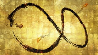 KITTE名古屋の大型ビジョンでチームラボの新作「空書 無限相」の常設展示がスタート