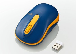 エレコム、“ころんとシンプル”なフォルムの3ボタン搭載ワイヤレスマウスを発売