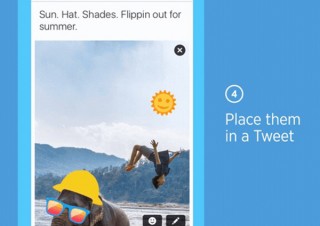 Twitter、写真にステッカーを貼ったりステッカーで繋がれる「#stickers」発表