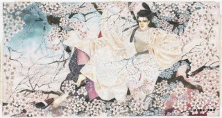 “はいからさんが通る”などで知られる漫画家の大和和紀氏の「画業50周年記念原画展」が開催