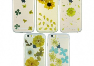 天然の花や葉をドライフラワーにして封入したiPhoneケースが発売