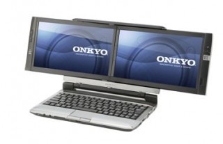 オンキヨー、2画面モバイルノートPC「DX1015A4」発表