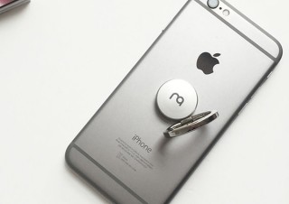 S＆J、360度回転で角度調整できるスタンド機能付きのスマホ落下防止リング「Ring O」を発売