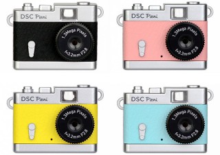 ケンコー・トキナー、クラシックカメラ風のデザインを採用したトイデジカメ「DSC Pieni」を発売
