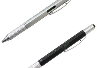 上海問屋、タッチペンや水準器、定規、ドライバーにもなる6in1タッチペンを発売