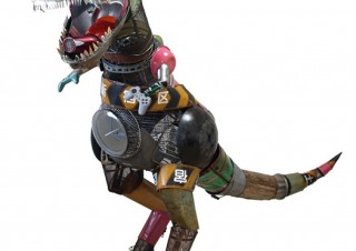 廃材を作品素材として活用しているアーティスト富田菜摘氏の個展「ONCE UPON A TIME」