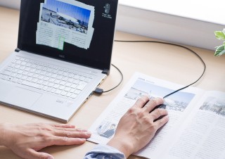 サンワ、マウス操作しながらスキャンできる「マウススキャナー」を発売