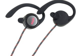 上海問屋、洗濯機で洗える耳掛けタイプの防水イヤホン「DN-914050」を発売