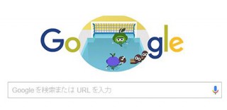 リオ五輪6日目、Googleホリデーロゴは水球　2016年8月10日