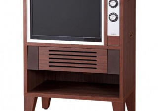 昭和の雰囲気を再現したレトロな家具調の液晶テレビ「ELEO」が発売