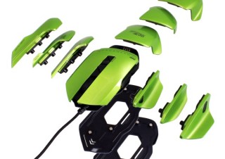 上海問屋、マグネットでパーツを合体・分離できる変形ゲーミングマウスを発売