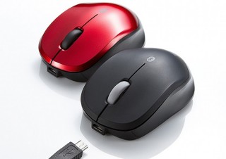 サンワダイレクト、ブルーLEDセンサーを採用したUSB充電式のBluetoothマウス「400-MA074」を発売