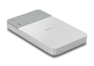 バッファロー、Wi-Fi接続で使えるポータブルHDDを発売