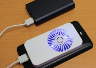 上海問屋、スマホの背面に付けて冷却できるUSBクーラーを発売