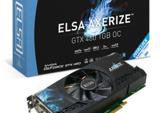 エルザ、NVIDIA GeForce GTX 460搭載グラフィックカードのOCモデル